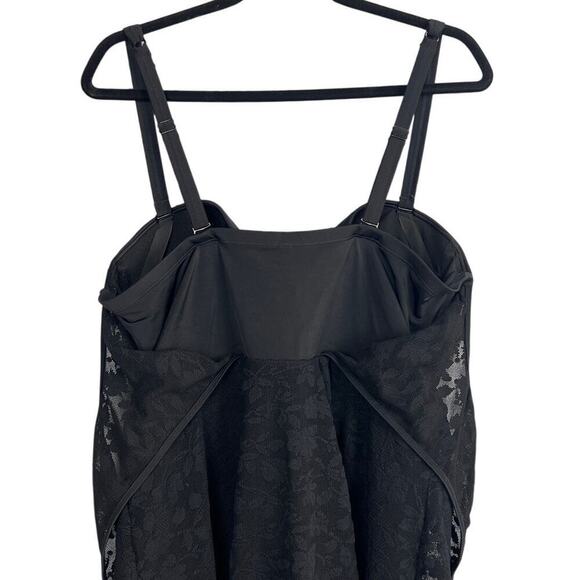 Torrid One Piece Lace Bathing Suit Size 2 - Picture 7 of 9